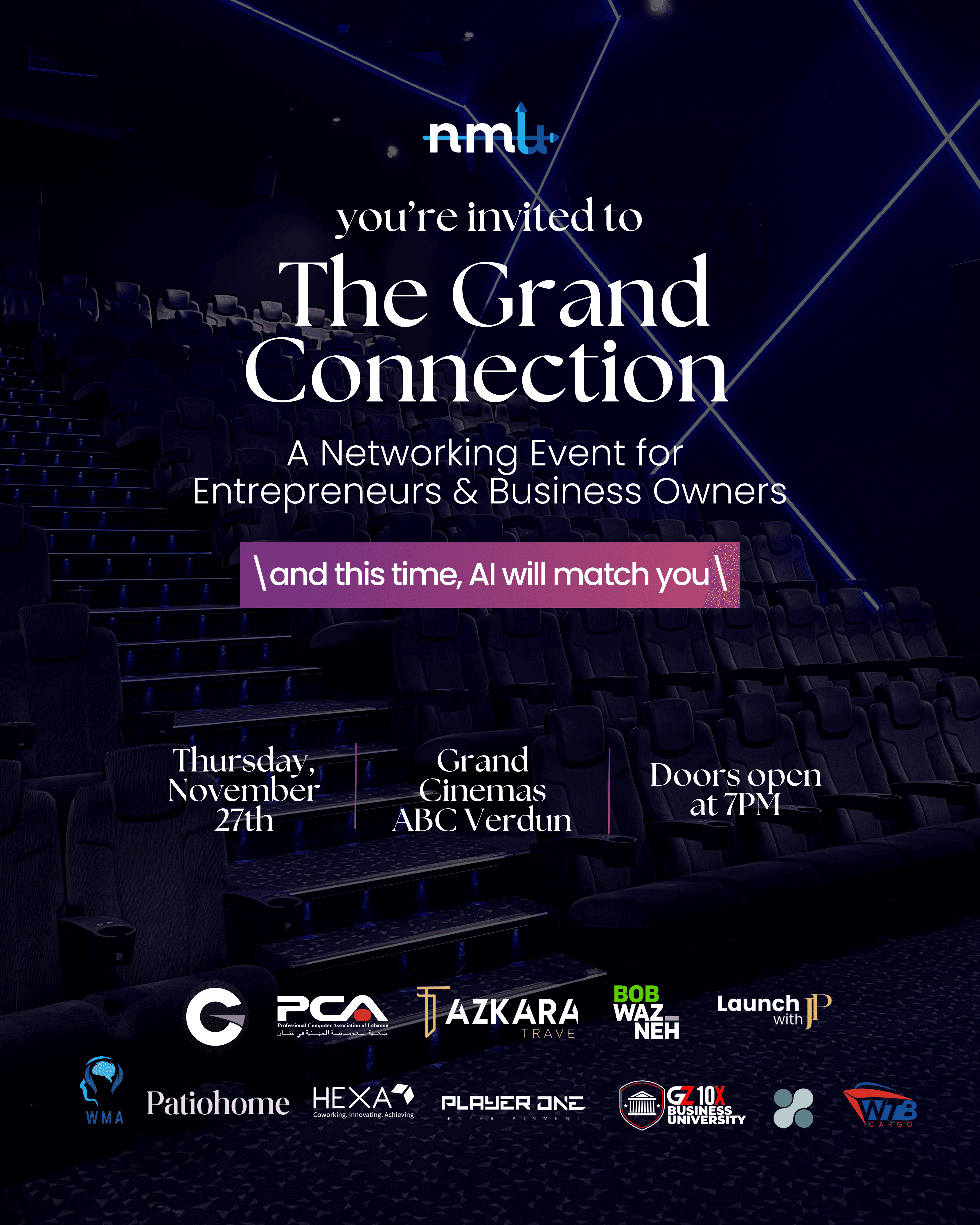 The Grand Connection Event Brochure